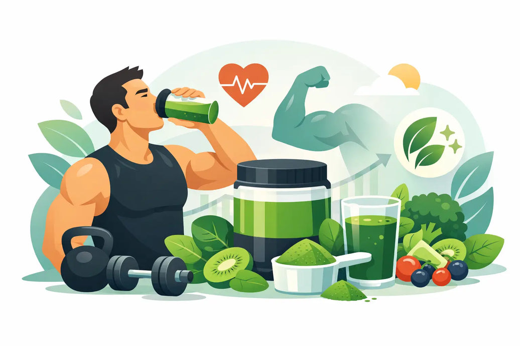 Greens Powder Daily Benefits for Hard Trainers