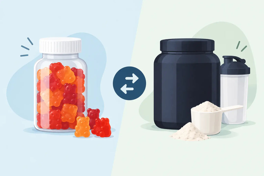 Creatine Gummies Versus Powder - Which Wins?
