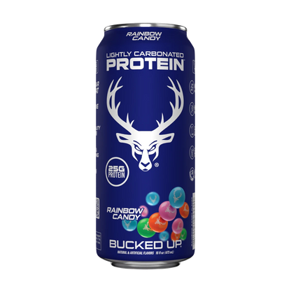 Bucked Up’s Lightly Carbonated Protein Drink