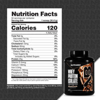 NutraBio | 100% Whey Protein Isolate 50 SV