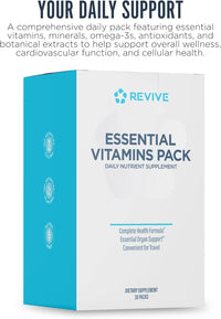 Revive MD | Essential Vitamins Pack