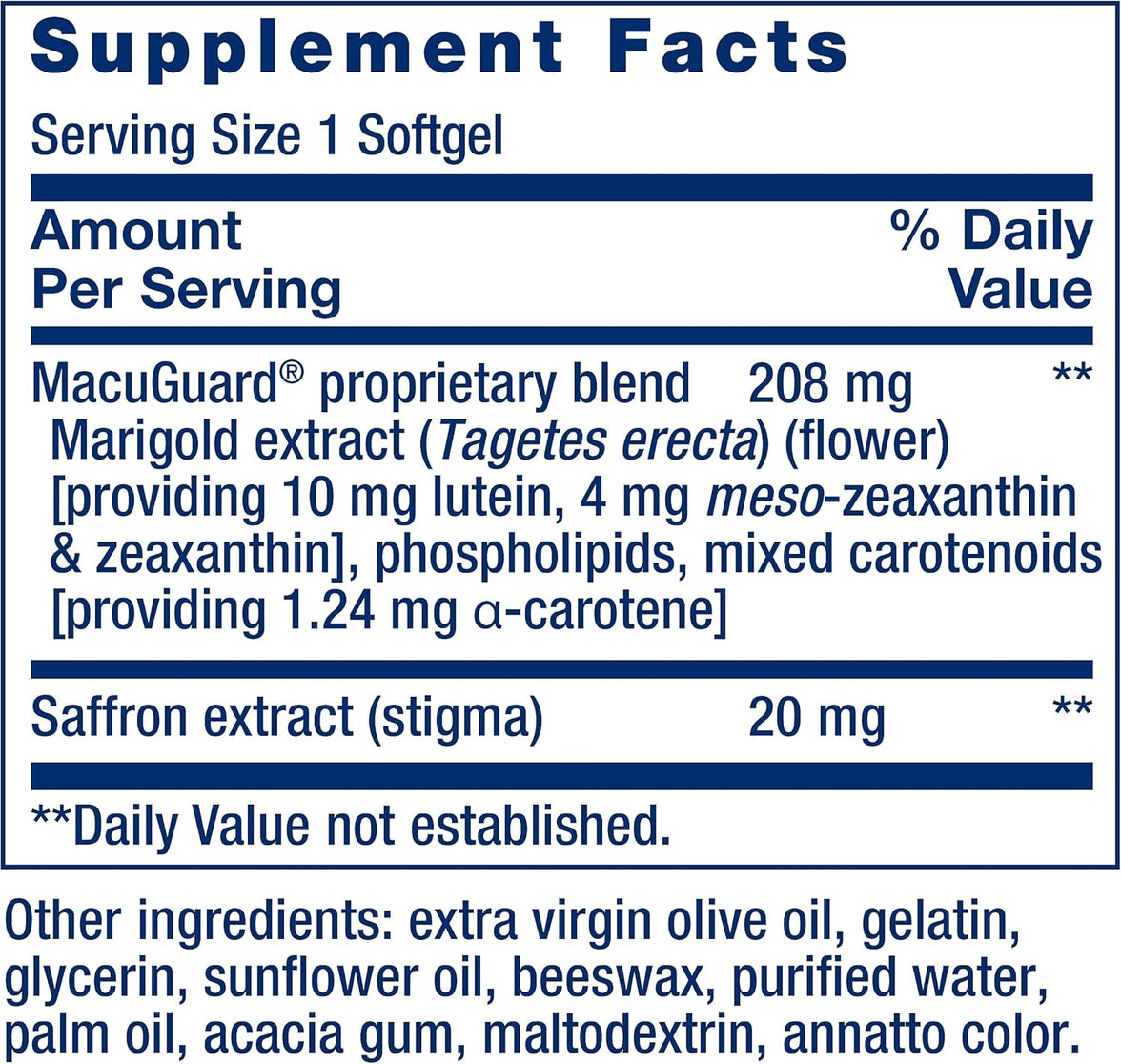 Life Extension | MacuGuard