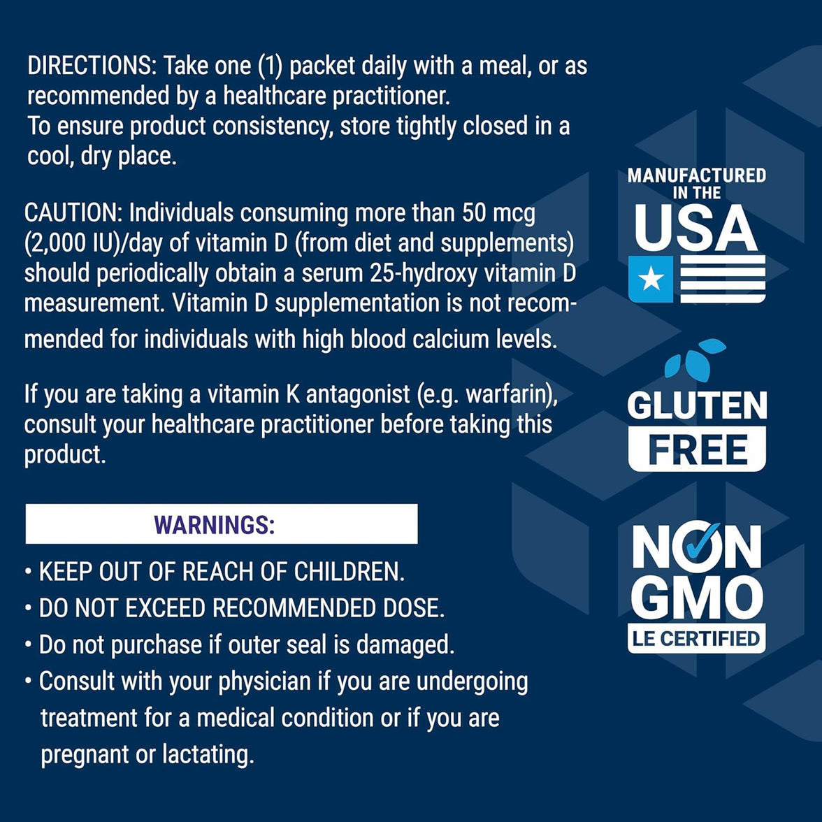 Life Extension | Comprehensive Nutrient Packs
