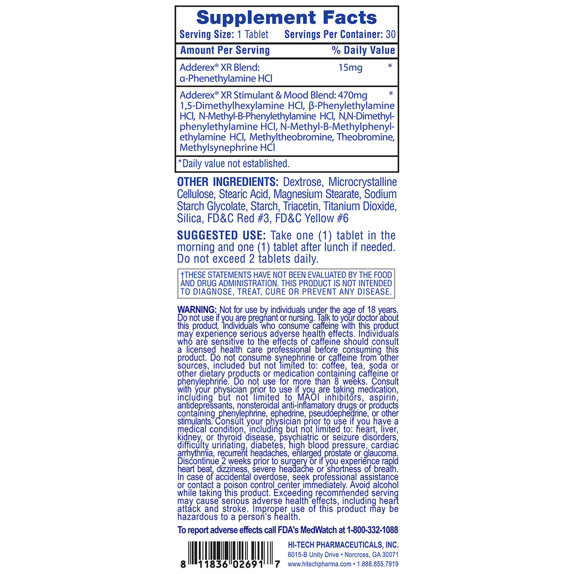 Adderex® XR Max Muscle Orlando