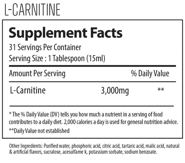 Alpha Supps | L-Carnitine 3000