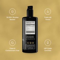 High Potency Cold-Pressed Organic Black Seed Oil with 3% Thymoquinone