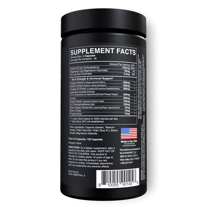 BULK Testosterone PILLS