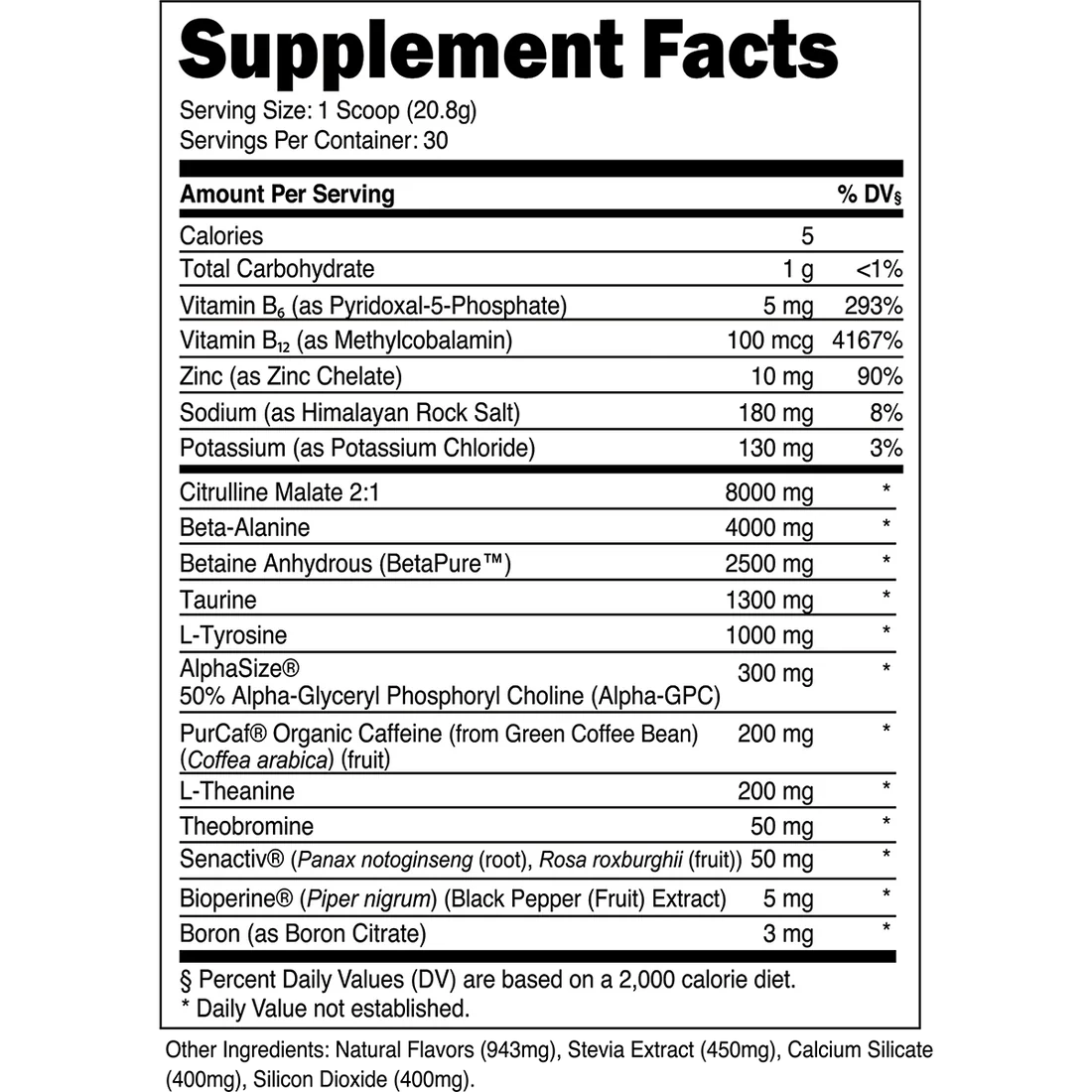 Transparent Labs | Bulk