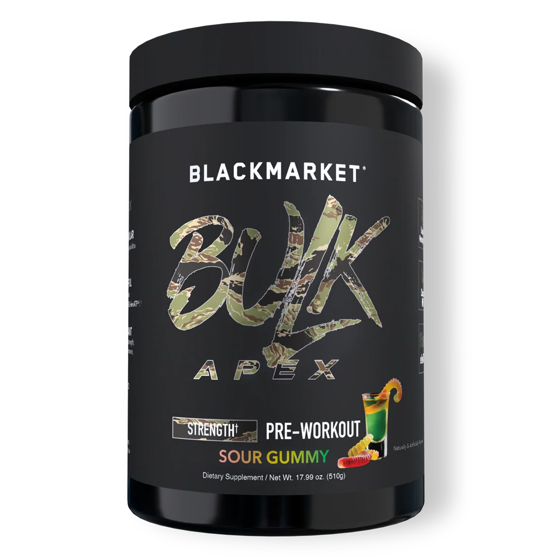 Black Market Labs | Bulk Apex Strength Pre-Workout