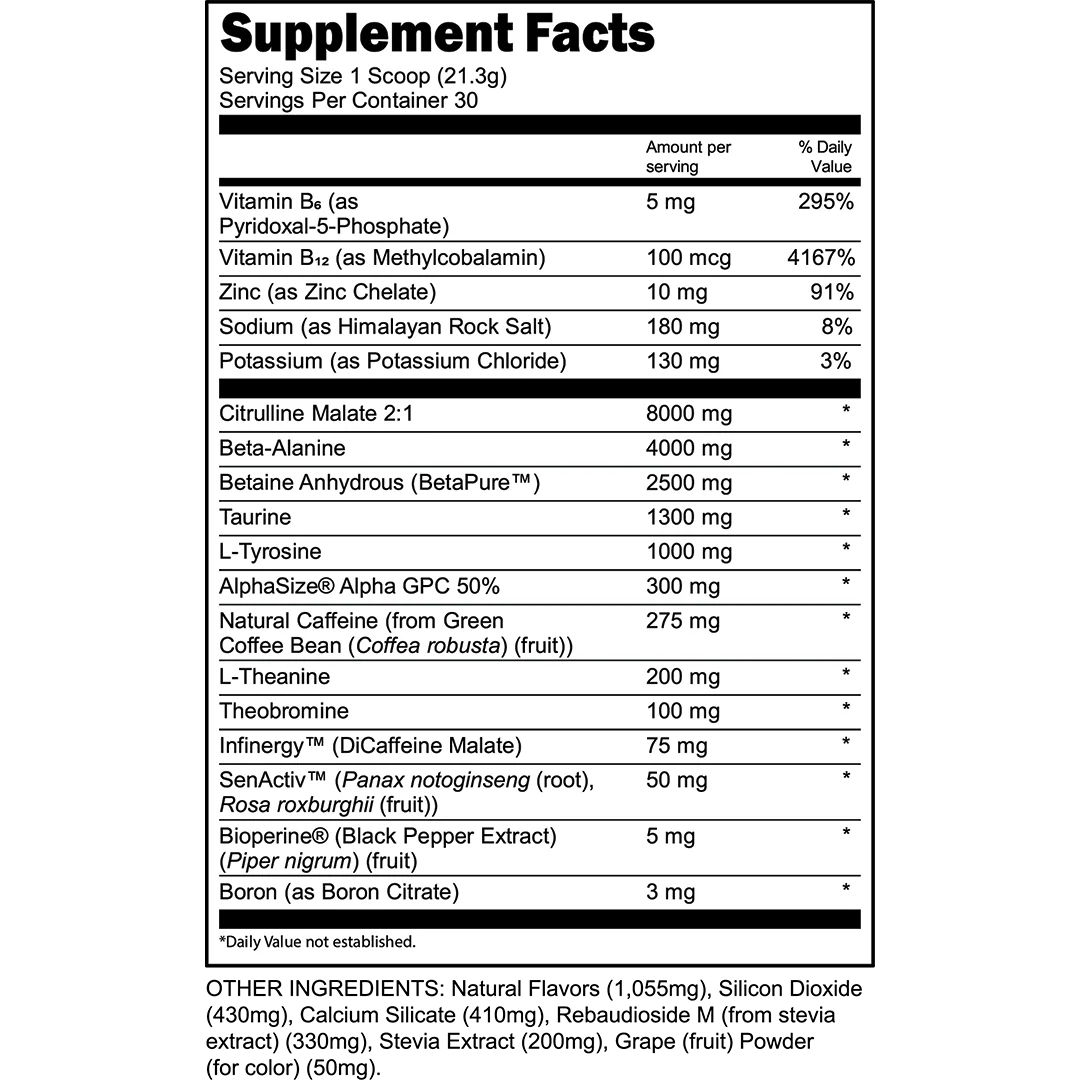 Transparent Labs | Bulk Black