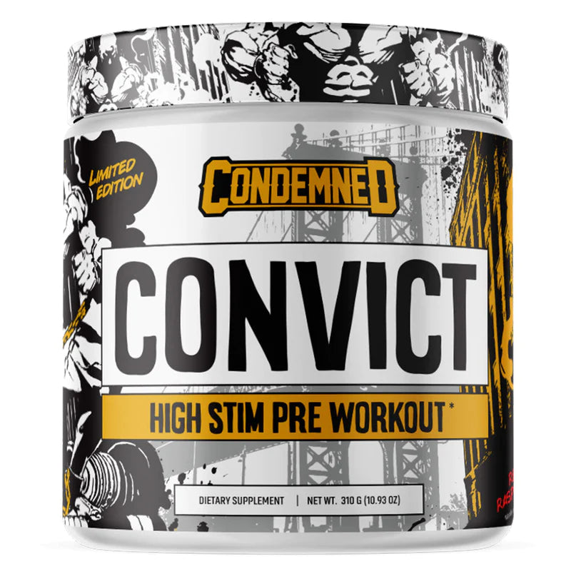 CONVICT HIGH STIM PRE-WORKOUT Max Muscle Orlando