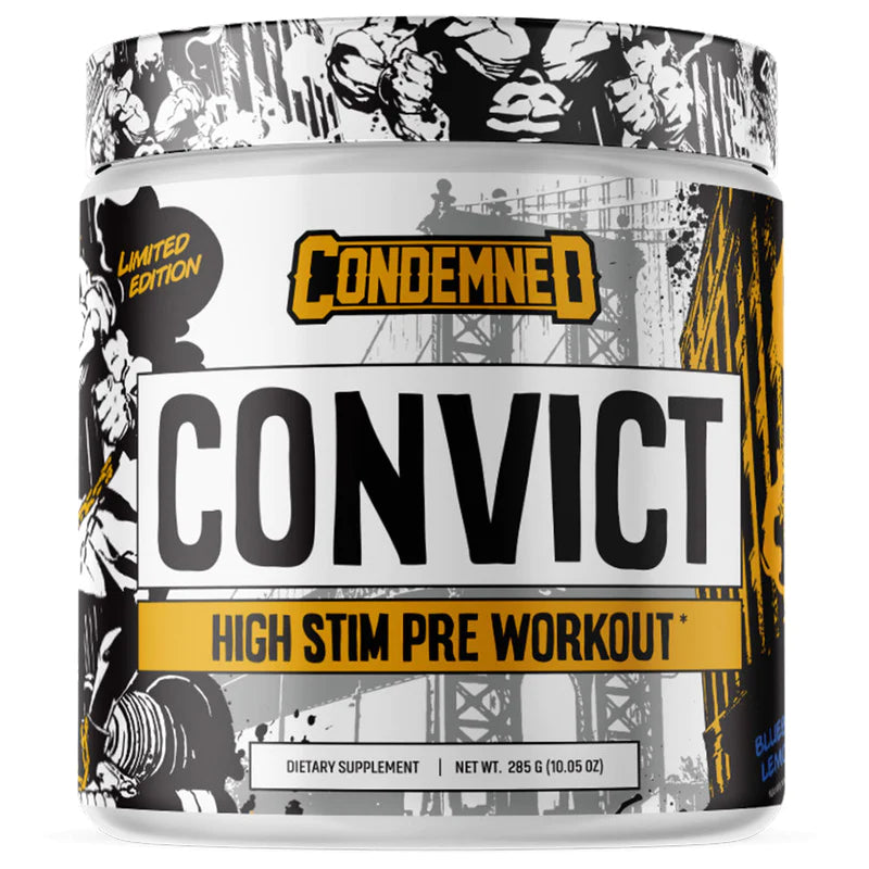 CONVICT HIGH STIM PRE-WORKOUT Max Muscle Orlando