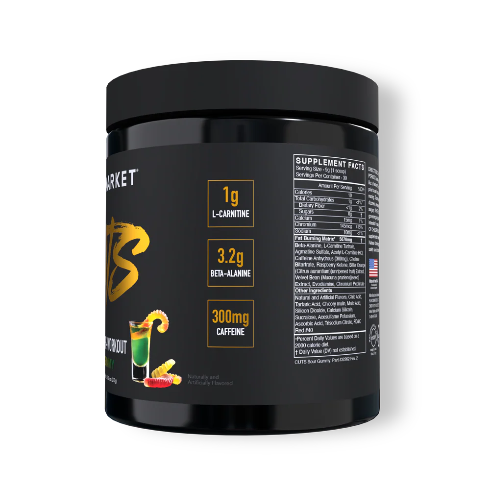 Black Market Labs | Cuts Pre-workout