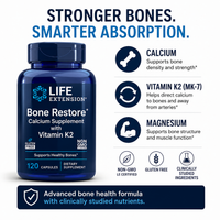 Life Extension | Bone Restore with Vitamin K2
