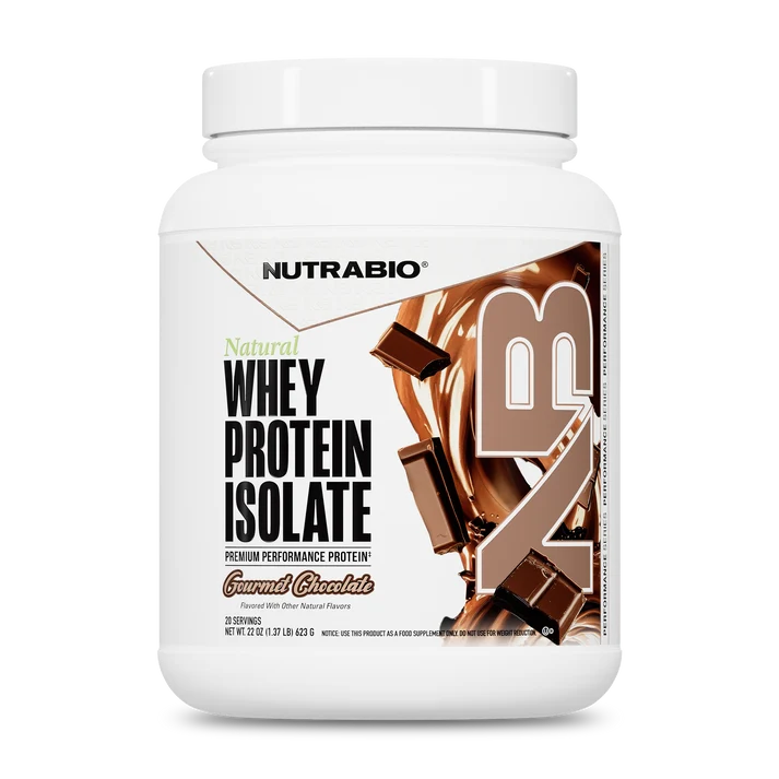 NutraBio |Natural Whey Protein Isolate