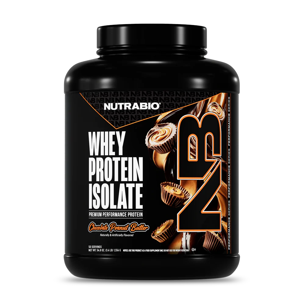 NutraBio | 100% Whey Protein Isolate 50 SV
