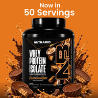 NutraBio | 100% Whey Protein Isolate 50 SV