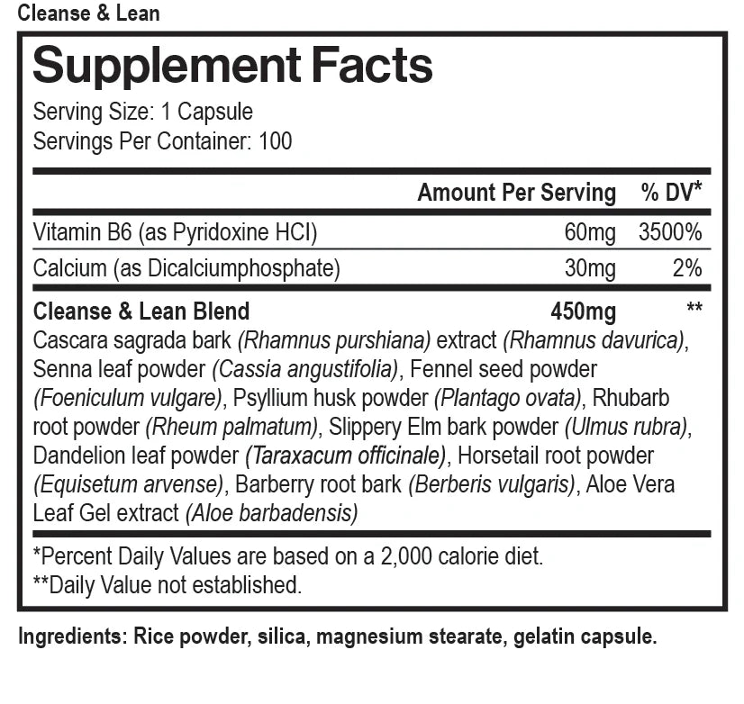 Max Muscle Nutrition | Cleanse & Lean