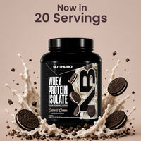 NutraBio | Whey Protein Isolate 20 SV