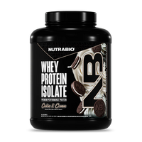 NutraBio | 100% Whey Protein Isolate 50 SV