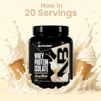 NutraBio | Whey Protein Isolate 20 SV