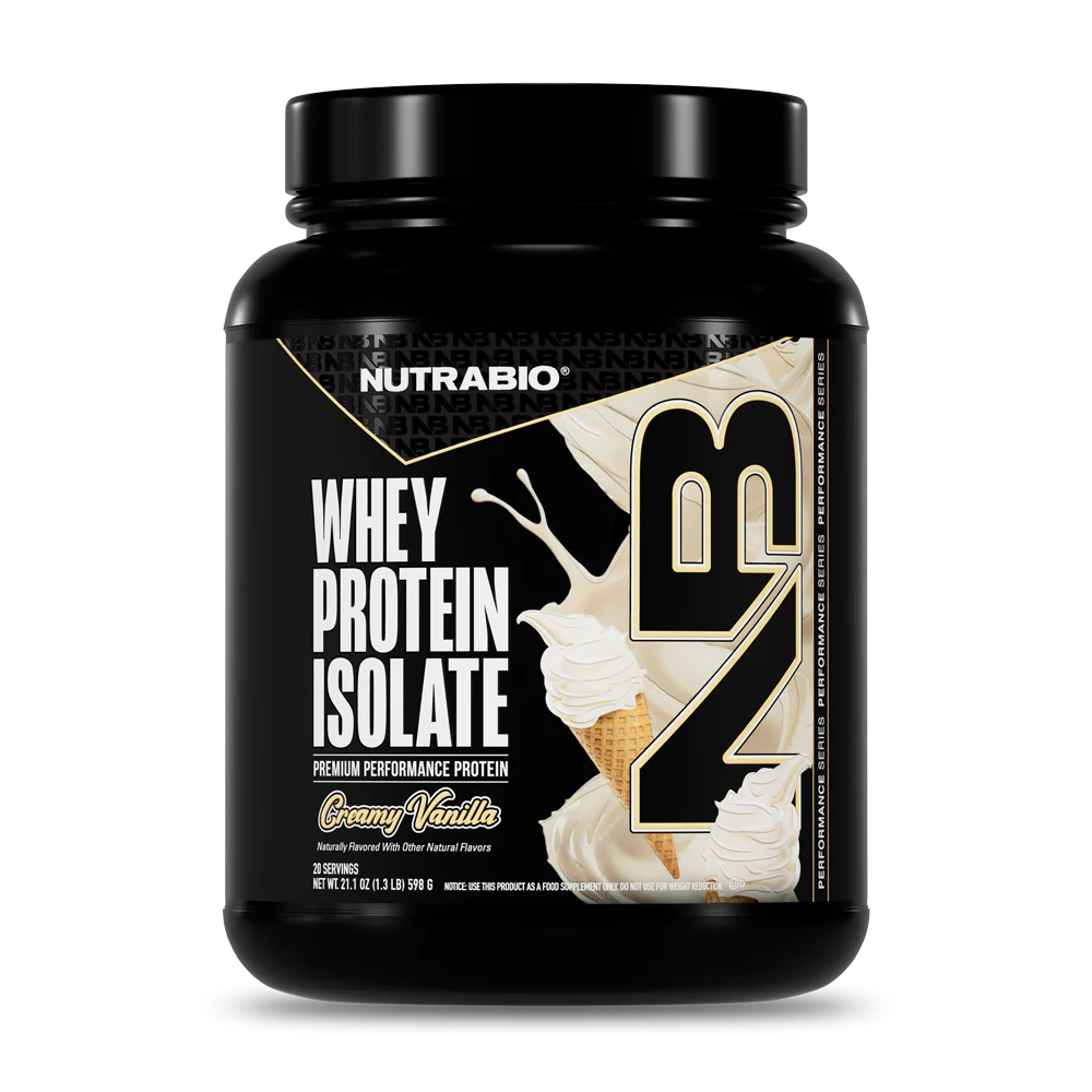 NutraBio | Whey Protein Isolate 20 SV