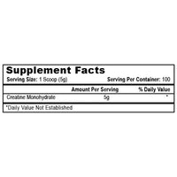 Creatine Monohydrate 500g Max Muscle Orlando