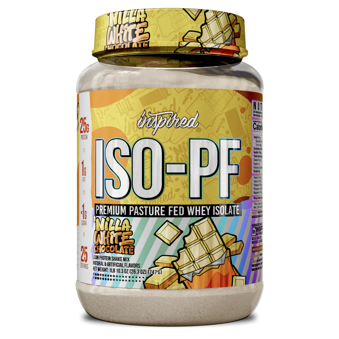 Inspired Nutraceuticals | ISO-PF: Pasture Fed Isolate