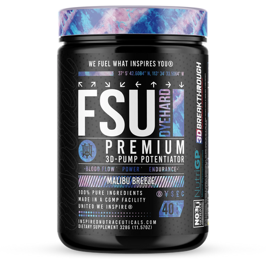 Inspired Nutraceuticals FSU Dyehard™ Non-Stim Pump Pre Max Muscle Orlando