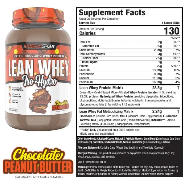 Lean Whey™ 2lb | Buy 1 Get 1 50% Off Max Muscle Orlando