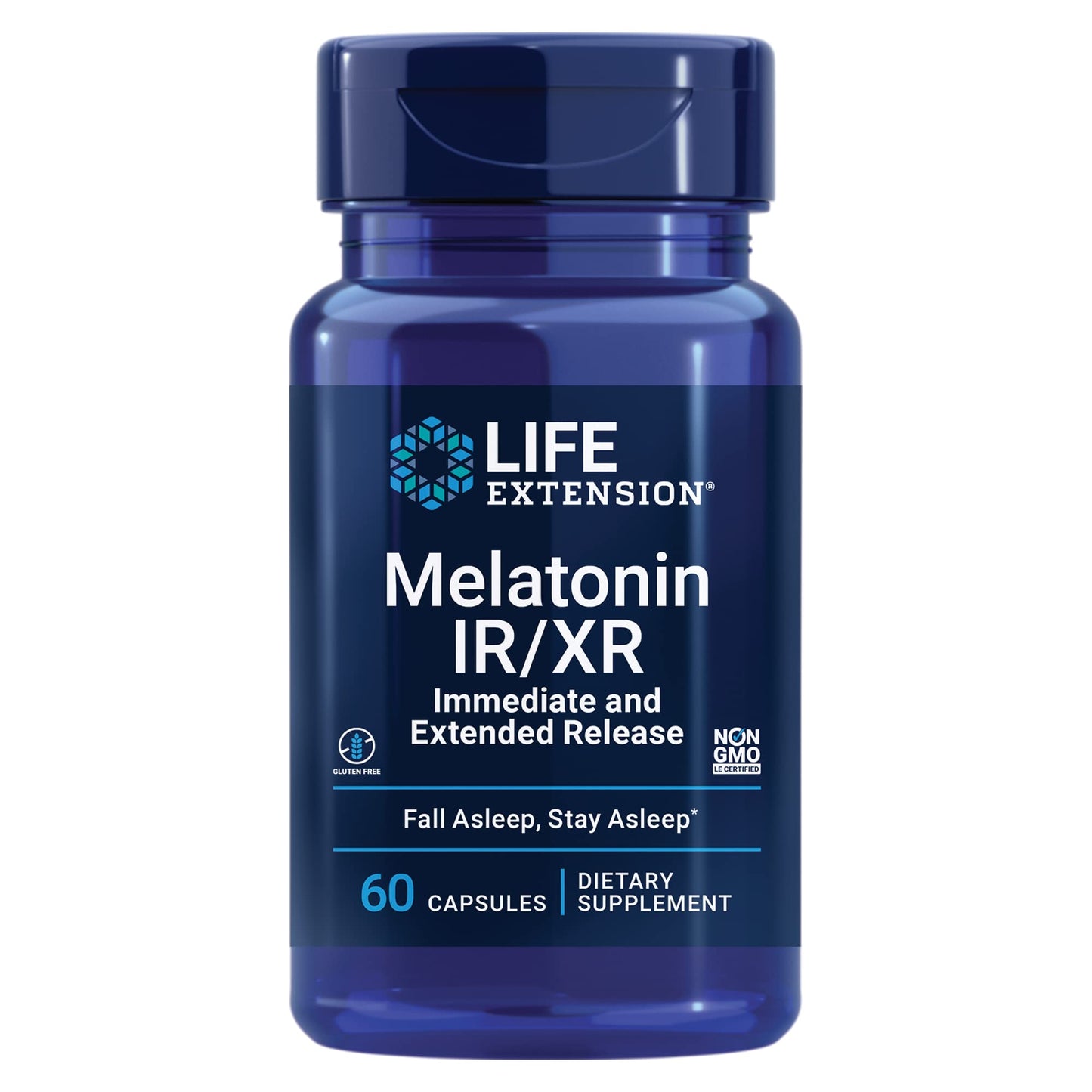 Melatonin IR-XR -- 60 Capsules Max Muscle Orlando
