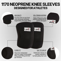 Model 1170CF Men's Knee Sleeves. Rx (Set of 2) Max Muscle Orlando