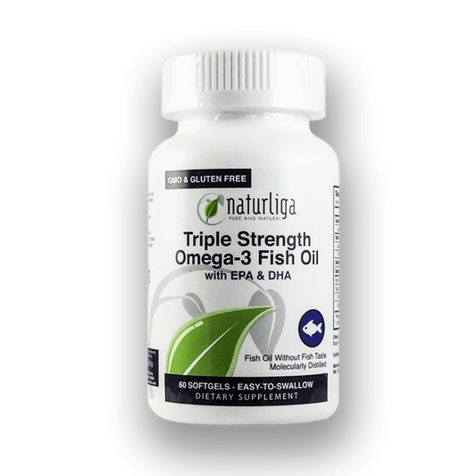 NATURLIGA™ TRIPLE STRENGTH OMEGA-3 FISH OIL Max Muscle Orlando