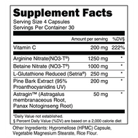 Transparent Labs | Nitric Oxide