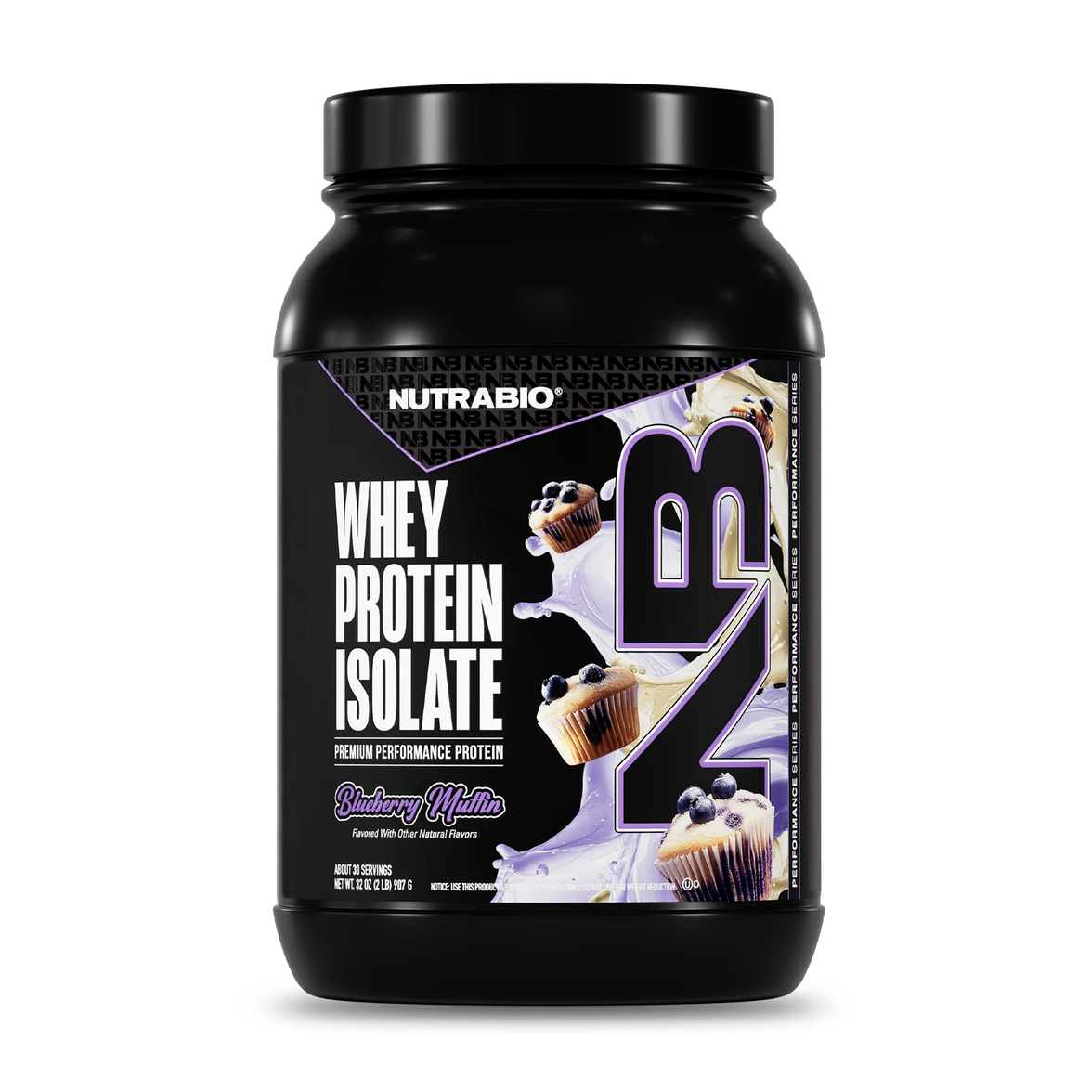 NutraBio | 100% Whey Protein Isolate
