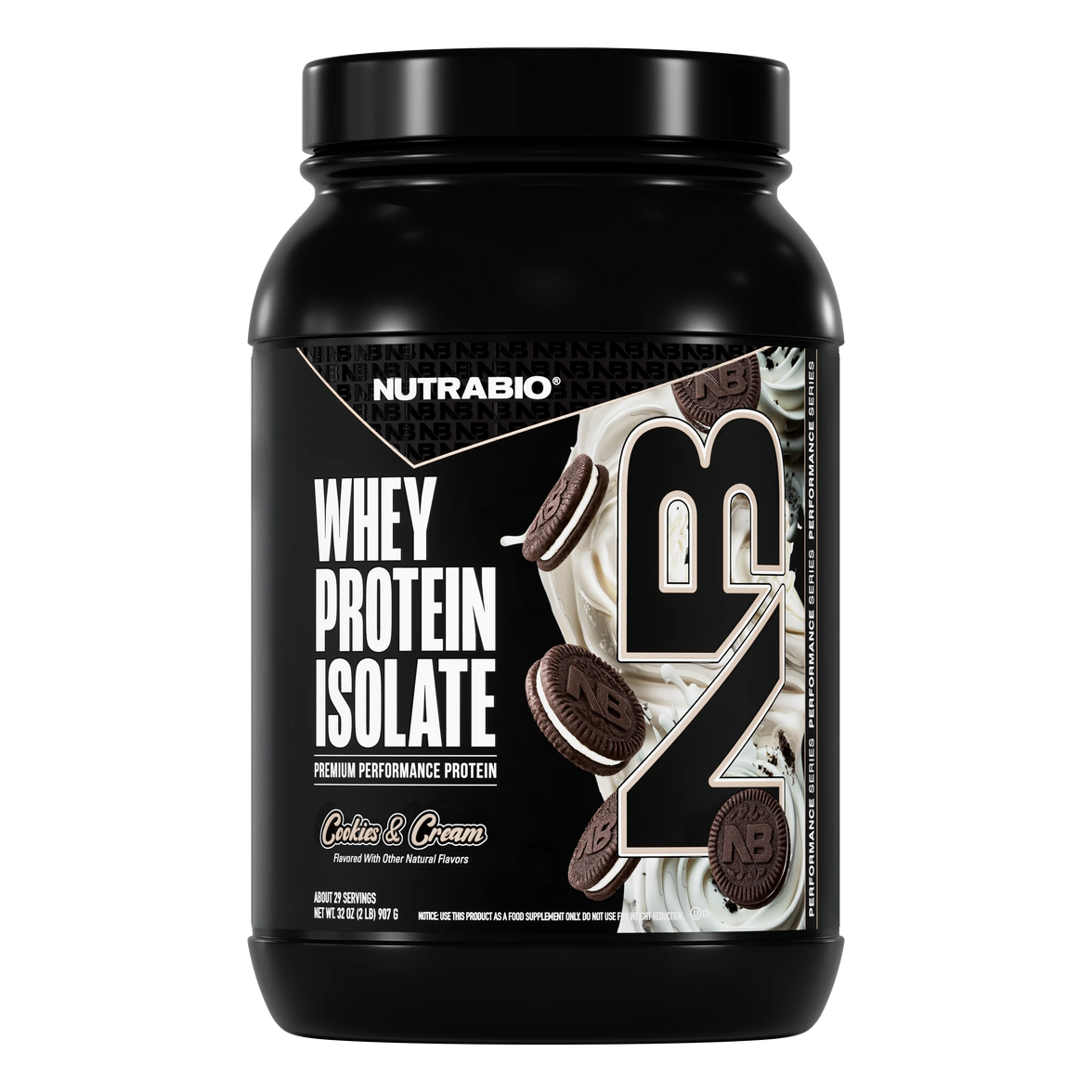 NutraBio | 100% Whey Protein Isolate