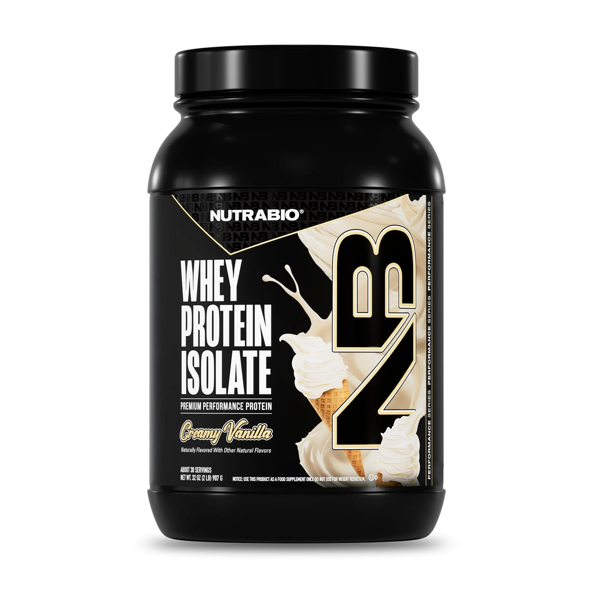 NutraBio | 100% Whey Protein Isolate