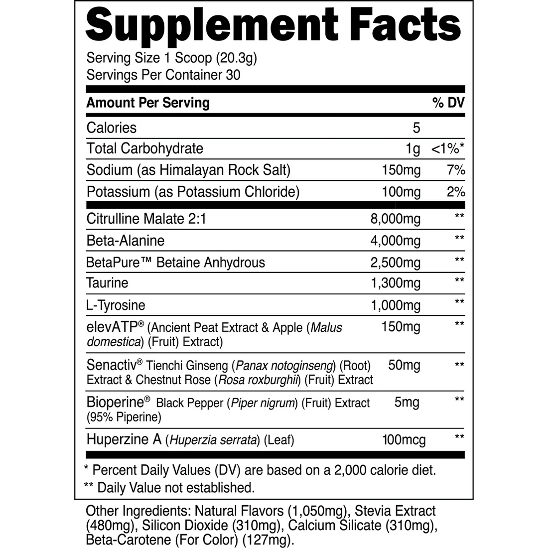 Transparent Labs | Stim Free Pre Workout (100% Caffeine Free)
