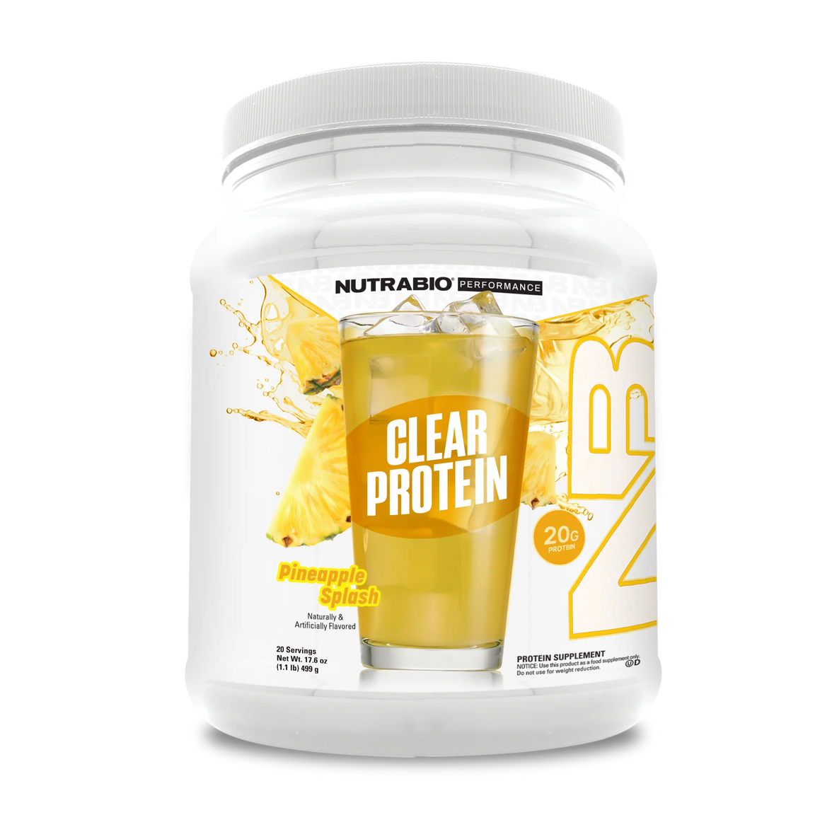 NutraBio | Clear Whey Protein Isolate