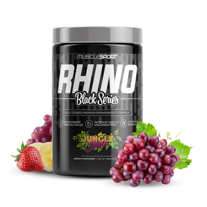 Rhino BLACK V2 - High Performance & Stim Preworkout Max Muscle Orlando