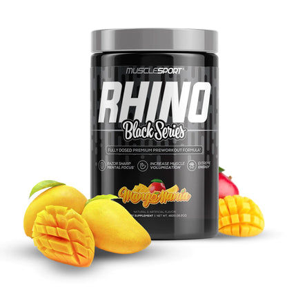 Rhino BLACK V2 - High Performance & Stim Preworkout Max Muscle Orlando