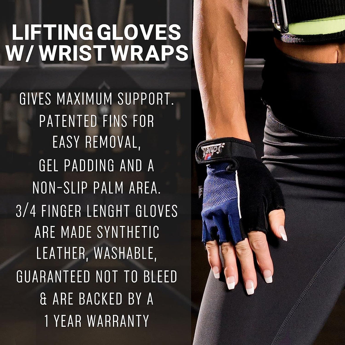 Schiek Sports 510 Cross Training Fitness Gloves - Weight Lifting Gloves with Adjustable Straps - Silicone Gel Padded Gloves for Women and Men Max Muscle Orlando