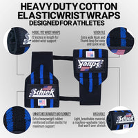 Schiek Sports Heavy Duty Model 1112 Wrist Wraps Max Muscle Orlando