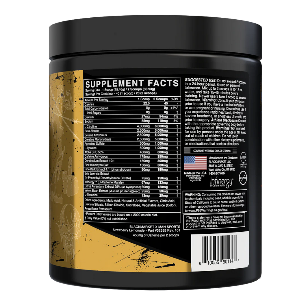 Black Market Labs | X- Man Sports