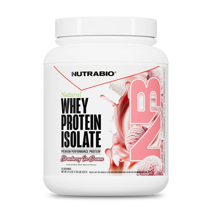 NutraBio |Natural Whey Protein Isolate