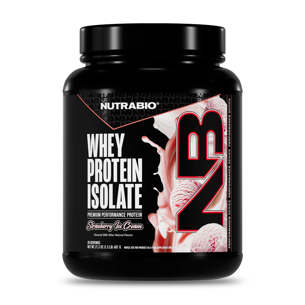 NutraBio | Whey Protein Isolate 20 SV