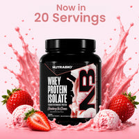 NutraBio | Whey Protein Isolate 20 SV