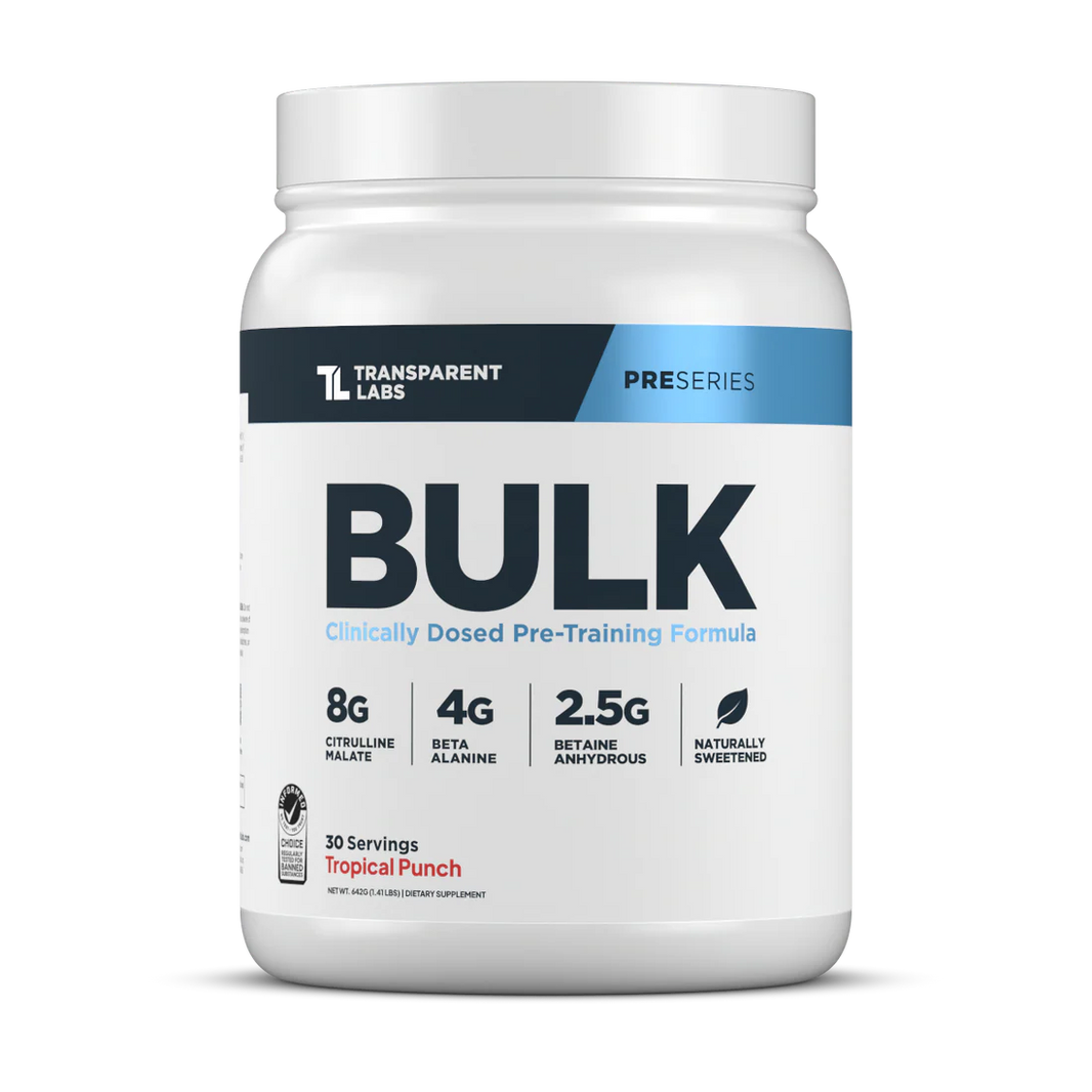 Transparent Labs | Bulk