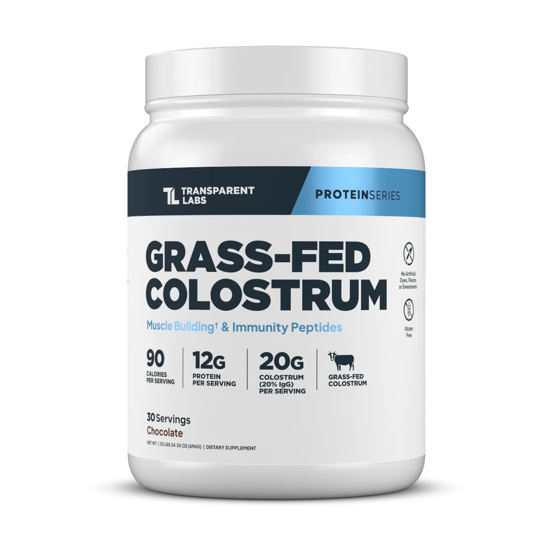 Transparent Labs| Grass Fed Colostrum