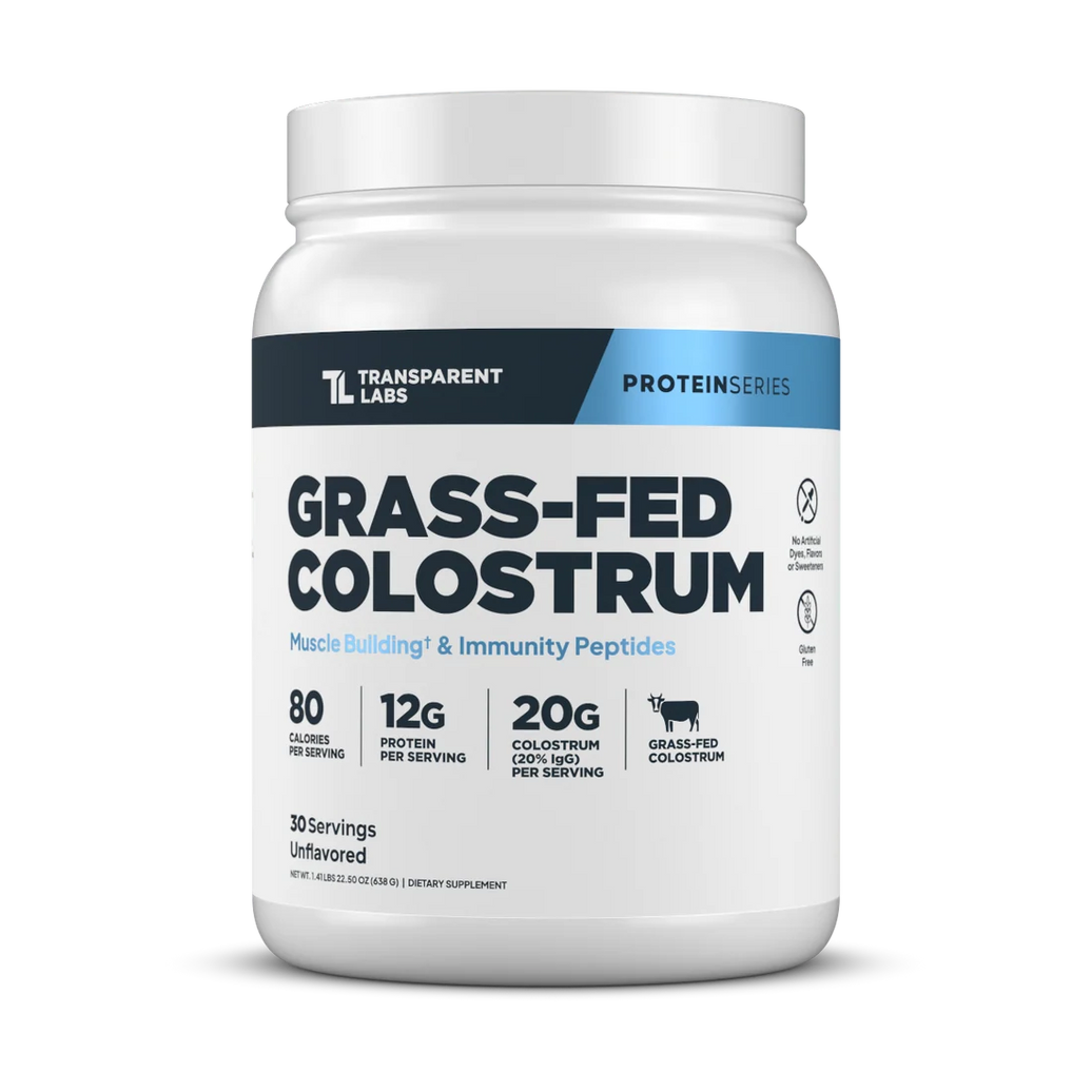 Transparent Labs| Grass Fed Colostrum